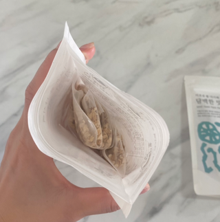 이풀 이로운풀 다시팩 3종세트(담백한맛, 감칠맛, 순한맛) — 4.5점을 준 리뷰어가 2022년 10월 올린 사용 사진