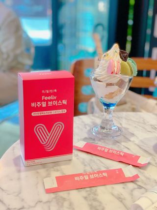 필리브 비주얼 브이스틱 — 5점을 준 리뷰어가 2021년 6월 올린 사용 사진