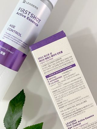 리더스코스메틱 리더스 퍼스트 샷 액티브 에센스 에이지 컨트롤 — 5점을 준 리뷰어가 2021년 11월 올린 사용 사진
