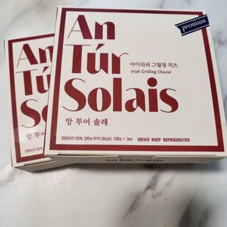 앙투어솔레 아일랜드 구워먹는 치즈 100 자연 치즈 와인안주 300g(100g x 3팩) — 5점을 준 리뷰어가 2022년 8월 올린 사용 사진