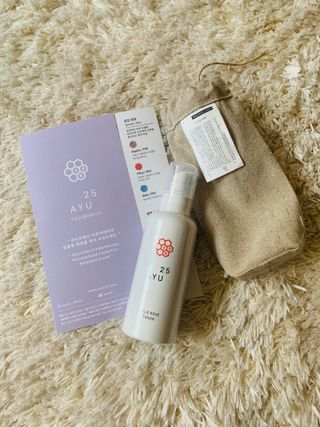 AYU25[아유트웬티파이브] 피부건강에 꼭 필요한 pH 약산성 와일드 로즈토너 — 5점을 준 리뷰어가 2021년 5월 올린 사용 사진