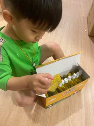 [몸엔용] 어린이, 초등학생의 영양간식 달콤 국산녹용 키엔용  80ml x 10포 — 5점을 준 리뷰어가 2021년 7월 올린 사용 사진