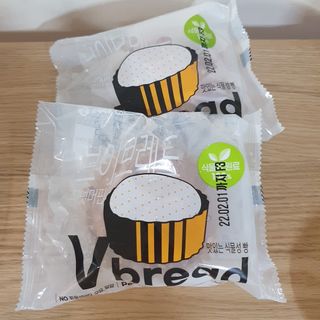 롯데제과 Vbread 포카치아식빵1개 + 미니식빵 1개 + 머핀 2개 세트 — 5점을 준 리뷰어가 2021년 9월 올린 사용 사진
