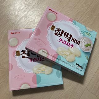 롯데제과 찰떡파이 크림치즈 — 5점을 준 리뷰어가 2021년 6월 올린 사용 사진