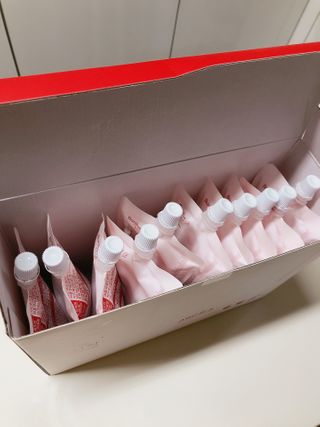 본리브 나 다운 시작 ABC주스 프리바이오틱스 — 5점을 준 리뷰어가 2021년 1월 올린 사용 사진