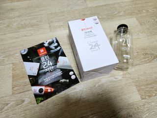 클린24시간 1BOX(5포) + 전용보틀(500ml) — 5점을 준 리뷰어가 2023년 2월 올린 사용 사진