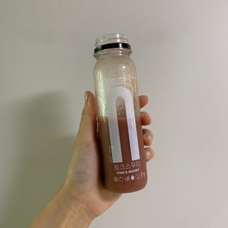 BLENDY'S 핑크 스무디+블론디 스무디 — 5점을 준 리뷰어가 2021년 9월 올린 사용 사진