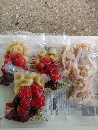 수플먼트 나는 마신닭!! 닭가슴살 주스키트, 먹기 힘들었던 닭가슴살 이제는 마시자 — 4.5점을 준 리뷰어가 2023년 1월 올린 사용 사진