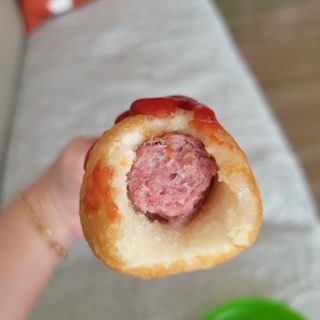 오마뎅 한우핫도그 — 5점을 준 리뷰어가 2021년 5월 올린 사용 사진