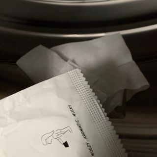 [이즈라이프코스메틱] 퍼퓸 드라이어 시트 히노끼향  or 블랑향 2중 택1 30매 — 4점을 준 리뷰어가 2021년 5월 올린 사용 사진