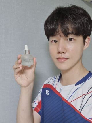 브에노 파리퀸 윌 페이스 오일 — 5점을 준 리뷰어가 2021년 7월 올린 사용 사진