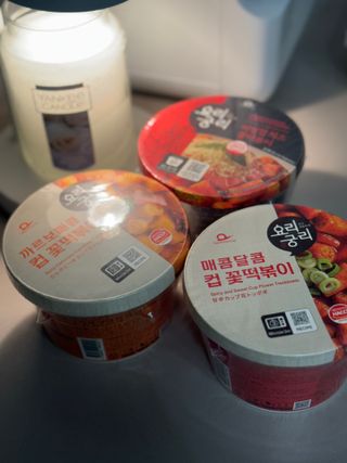 나우  [요리궁리] B타입 ( 매콤, 치즈, 매콤까르보 ) 꽃떡볶이 6개입 세트 — 5점을 준 리뷰어가 2025년 3월 올린 사용 사진