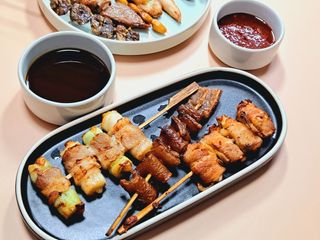[다물꼬치] 모듬꼬치 10개 +데리야끼소스120g+매운고추소스120g — 5점을 준 리뷰어가 2021년 10월 올린 사용 사진
