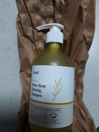 달리프 클로렐라 베러 루트 릴렉싱 샴푸 500ml — 5점을 준 리뷰어가 2021년 1월 올린 사용 사진