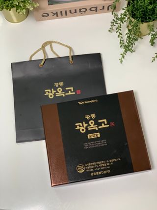 광동생활건강 프리 미션 [광동] 광옥고 보력환 (3.75 g x 30환) — 3.5점을 준 리뷰어가 2025년 7월 올린 사용 사진