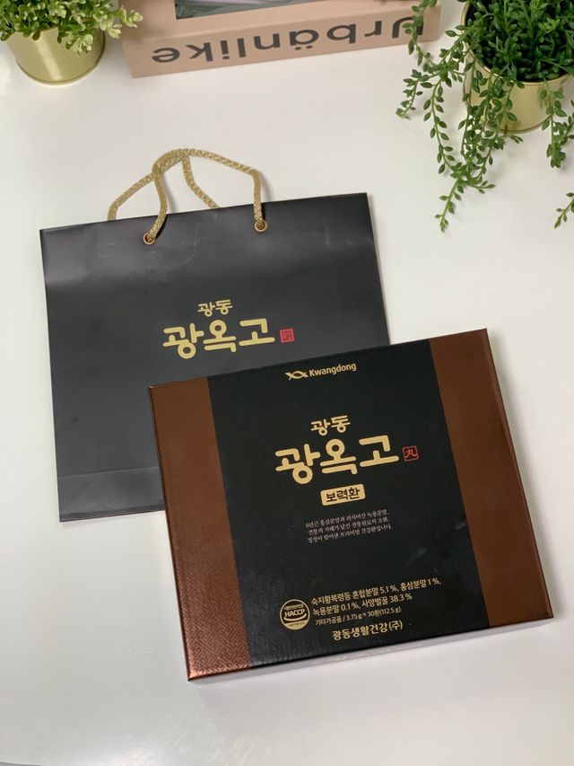 프리 미션 [광동] 광옥고 보력환 (3.75 g x 30환) 리뷰 사진
