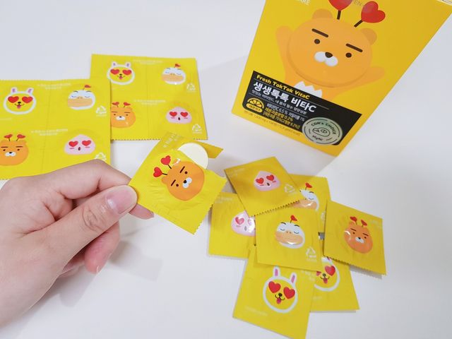 마이니 생생톡톡비타C 리뷰 사진