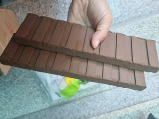 [신흥산업] 붙이는 벽돌 황토 파벽돌 230mm 45장,  욕실 인테리어 실내장식 셀프인테리어 — 4.5점을 준 리뷰어가 2023년 5월 올린 사용 사진