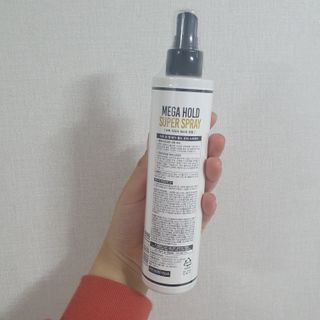 다슈코리아 다슈 포 맨 프리미엄 메가 홀드 슈퍼 스프레이 250ml — 5점을 준 리뷰어가 2021년 4월 올린 사용 사진
