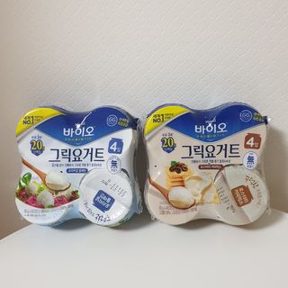 매일바이오 그릭요거트 오리지널 플레인 4개, 로스터리 커피믹스 4개 — 5점을 준 리뷰어가 2021년 12월 올린 사용 사진