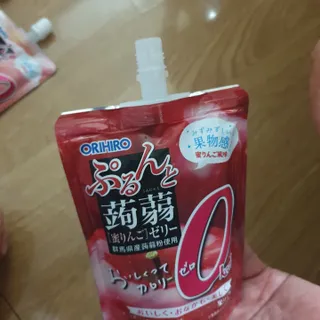 ORIHIRO 오리히로 곤약젤리 제로칼로리 130g 4종 4팩(맛별로 1팩씩) — 5점을 준 리뷰어가 2023년 1월 올린 사용 사진