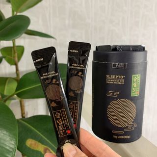 프리마인 자체 기업부설 연구소에서 찾아낸 건강한 수면의 비밀.  슬립토 플러스 30포 — 5점을 준 리뷰어가 2023년 1월 올린 사용 사진