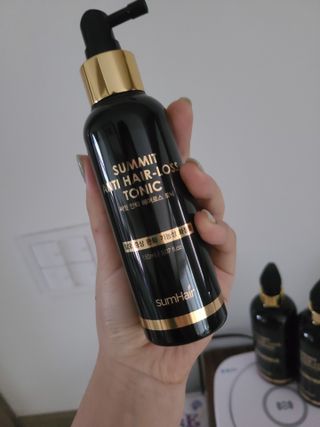 썸헤어 / SUMHAIR 썸헤어 써밋 안티 헤어로스 토닉 — 5점을 준 리뷰어가 2021년 5월 올린 사용 사진