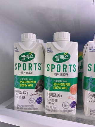 셀렉스스포츠 셀렉스 스포츠 드링크 초콜릿 _ 330ml x 12팩 — 5점을 준 리뷰어가 2021년 10월 올린 사용 사진