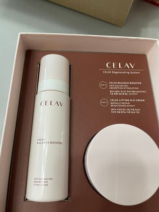 프리마인 바르기만 하면 철벽 스킨케어+24시간 마스크팩 효과. 셀라브 리제너레이팅 시스템 부스터+크림 세트 — 5점을 준 리뷰어가 2023년 5월 올린 사용 사진