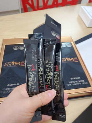 서울약사신협 약사신협_천명플러스스틱_10mlx30포 — 5점을 준 리뷰어가 2021년 2월 올린 사용 사진