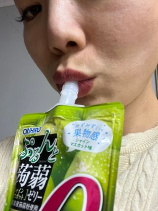 ORIHIRO 오리히로 곤약젤리 제로칼로리 130g 4종 4팩(맛별로 1팩씩) — 4.5점을 준 리뷰어가 2023년 1월 올린 사용 사진