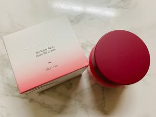 SOONWITH 바이오 수퍼 아쿠아 하이드로 젤 크림 — 3.5점을 준 리뷰어가 2021년 5월 올린 사용 사진