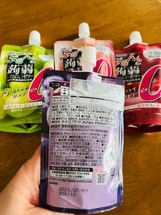 ORIHIRO 오리히로 곤약젤리 제로칼로리 130g 4종 4팩(맛별로 1팩씩) — 5점을 준 리뷰어가 2023년 2월 올린 사용 사진