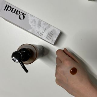 헤어플러스 콴디 플러피 클라우드 버블 팩 클렌저 — 4점을 준 리뷰어가 2021년 3월 올린 사용 사진