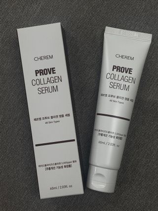 체르엠  프루브 콜라겐 앰플세럼 60ml 1병 — 5점을 준 리뷰어가 2021년 12월 올린 사용 사진
