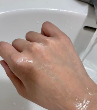 바디셀런스 벤토나이트 데일리 약산성 딥클렌징폼 120ml — 4.5점을 준 리뷰어가 2021년 12월 올린 사용 사진