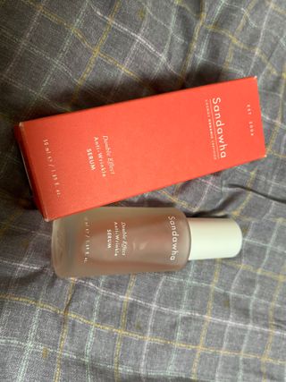 산다화 더블 이펙트 안티 링클 세럼 50ml — 5점을 준 리뷰어가 2023년 11월 올린 사용 사진