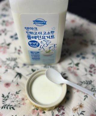 프리_[덴마크] 진하고 더 고소한 플레인 요거트 1.8L — 4.5점을 준 리뷰어가 2025년 5월 올린 사용 사진