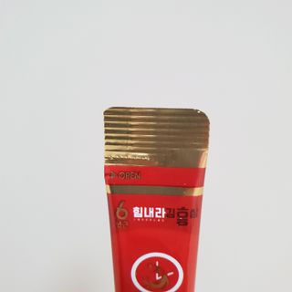 힘내라김홍삼 하루홍삼정스틱 10g x 10포 — 5점을 준 리뷰어가 2021년 3월 올린 사용 사진