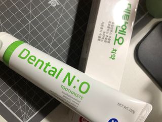 프리마인 유해균 뿐만 아니라 유익균까지 씻어내는 치약은 그만, 건강한 구강환경을 만드는 덴탈엔오 — 5점을 준 리뷰어가 2022년 10월 올린 사용 사진