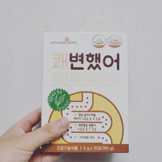 메이준뉴트리 쾌변했어 차전자피 식이섬유[30포/1박스] — 5점을 준 리뷰어가 2021년 6월 올린 사용 사진