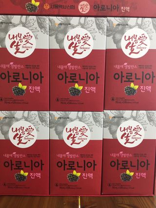 서울약사신협_내몸애생발란스아로니아_70ml x 30포 — 5점을 준 리뷰어가 2021년 6월 올린 사용 사진