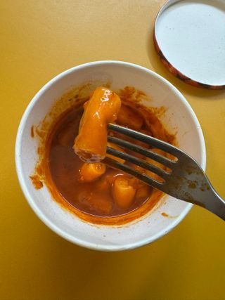 프리 [요리궁리] 타입 B (매콤,치즈,매콤까르보) 꽃떡볶이 6개입 세트 — 5점을 준 리뷰어가 2025년 2월 올린 사용 사진