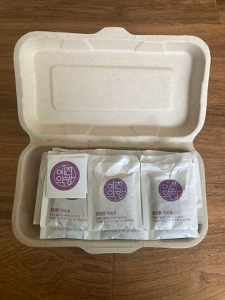 예진약방 그날을 위한 맞춤형 한방 건강식품 (4종) — 4.5점을 준 리뷰어가 2022년 5월 올린 사용 사진