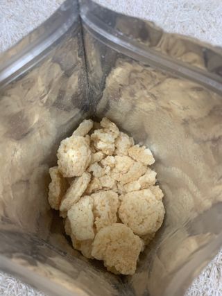 미즈꼬레아 치즈맛 누룽지크리스피 — 5점을 준 리뷰어가 2022년 1월 올린 사용 사진