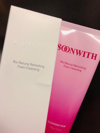 SOONWITH 바이오 내추럴 리프레싱 폼클렌징 — 4점을 준 리뷰어가 2021년 5월 올린 사용 사진