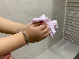 주식회사 권브라더스 [권브라더스] 목욕놀이 필수템, 핑키공주 유아버블클렌저 300ml 대용량 몽글몽글 구름 속 딸기향 — 5점을 준 리뷰어가 2022년 1월 올린 사용 사진