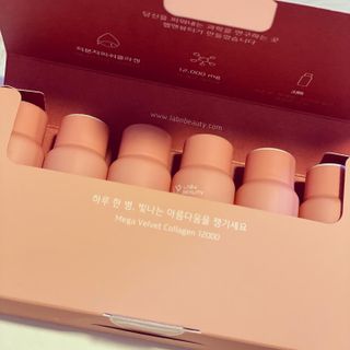 랩앤뷰티 메가 벨벳 콜라겐 12000 — 5점을 준 리뷰어가 2021년 6월 올린 사용 사진