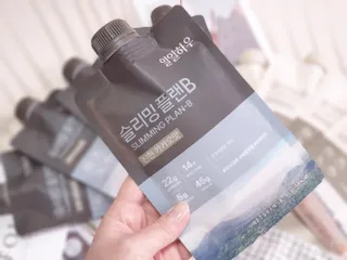 일일하우 슬리밍 플랜B 고소한 귀리맛, 진한 카카오맛 (체중조절식) — 5점을 준 리뷰어가 2023년 7월 올린 사용 사진