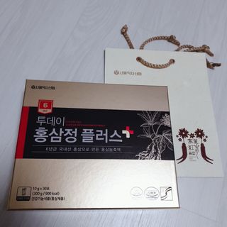 서울약사신협_투데이홍삼정플러스스틱_10g x 30포 — 5점을 준 리뷰어가 2021년 1월 올린 사용 사진